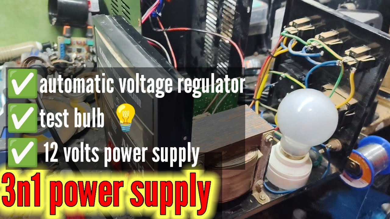 3n1 power supply, must have sa shop for repairing