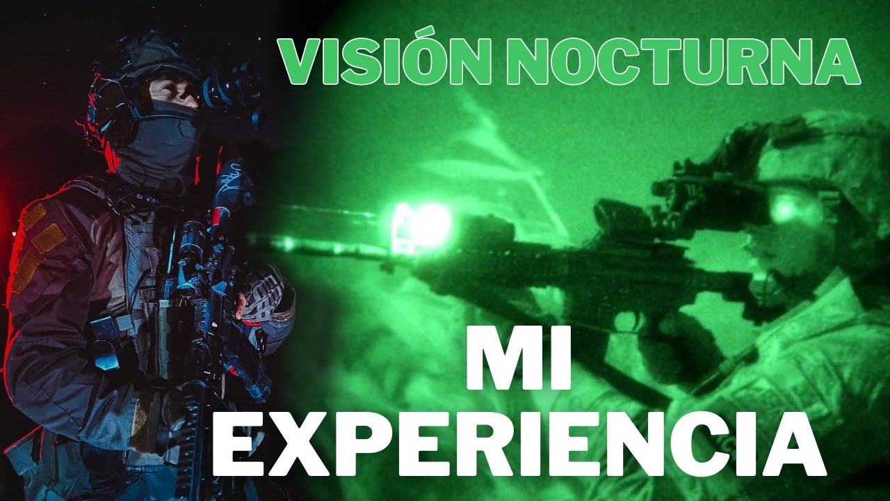 Mi PRIMERA VEZ usando un VISOR NOCTURNO (NVG)
