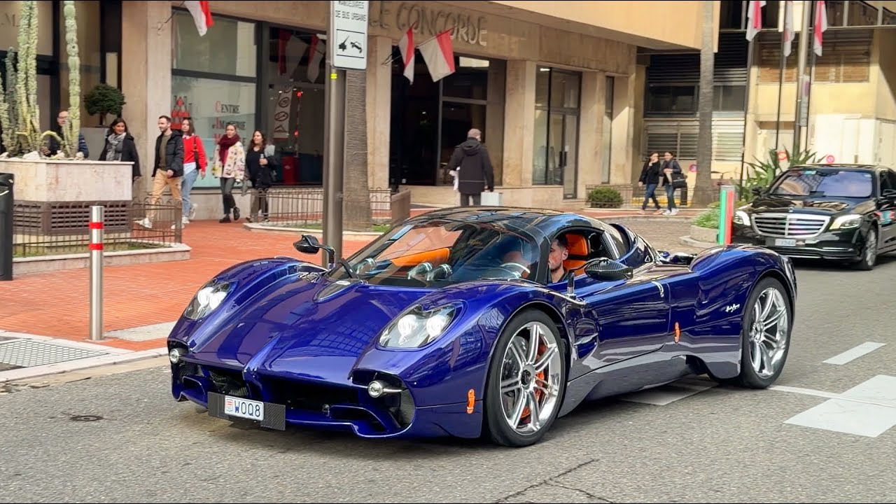 Pagani Utopia Masterpiece best spec, Carspotting In Monaco Vol.333