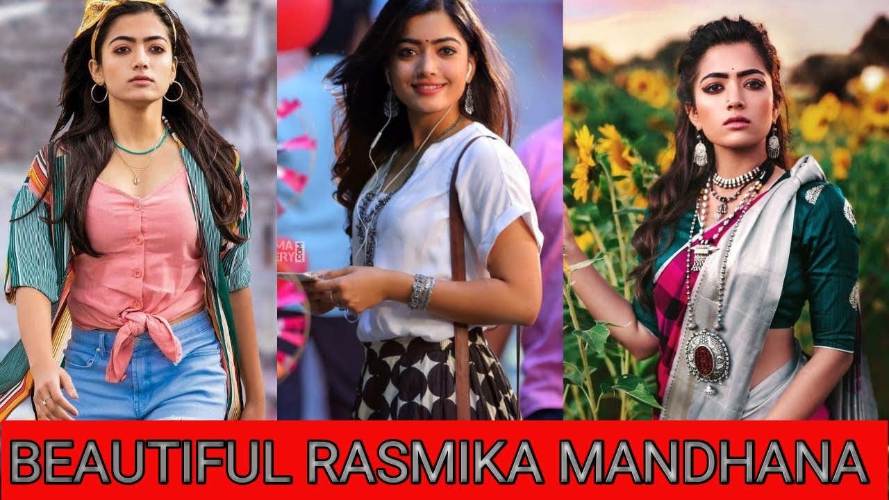 60 Most beautiful pictures of rashmika mandhana♥️♥️¦¦ South actress rashmika mandanna😍😍