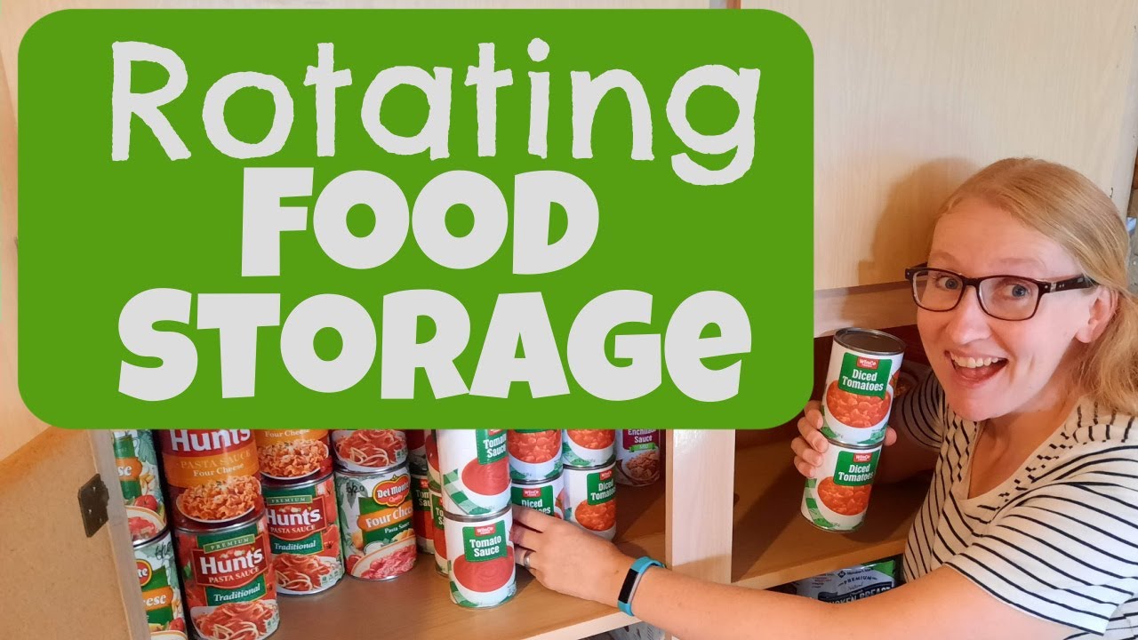 How to Rotate Your Food Storage (so you don't waste anything!)