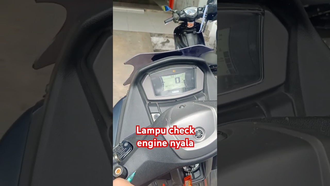 LAMPU CHECK ENGINE YAMAHA NMAX MENYALA - ada yang pernah ngalamin? Tunggu ya karena apakah ini.