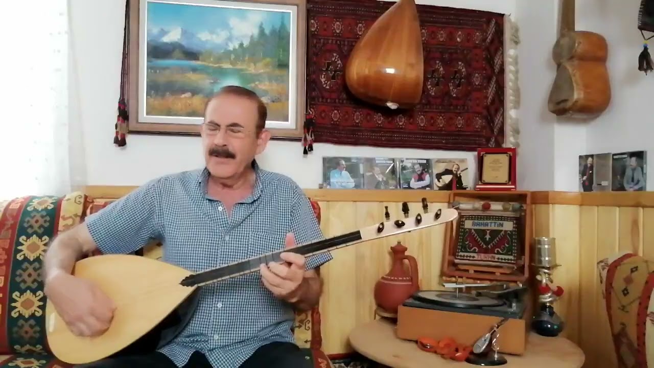 meşeler gövermiş varsın göversin-Bahattin Turan çalıp okuyor-sevilen türküler#müzik#türkü#nota
