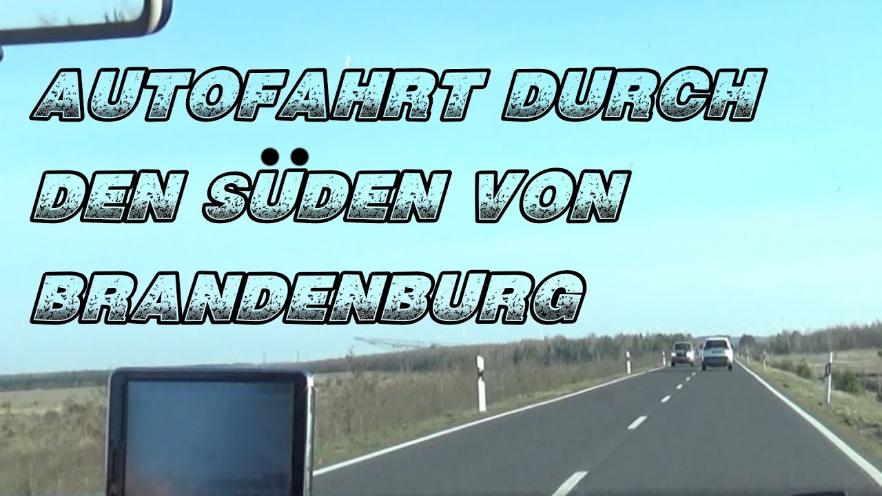 AUTOFAHRT Finsterwalde - Doberlug-Kirchhain L60 Land Brandenburg [Jan auf Tour]
