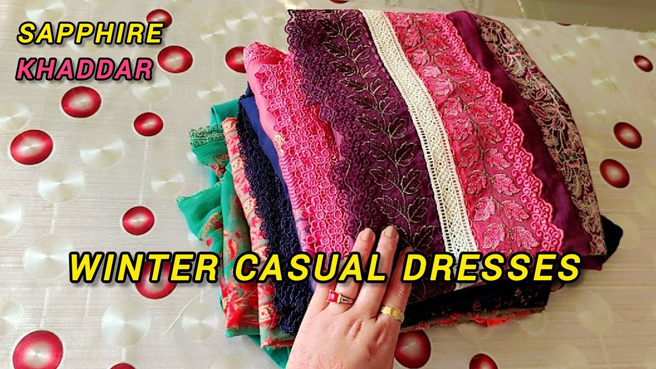 Winter Casual Dresses Designing 2025 | Elegant, Trendy & Stylish✨🌷
