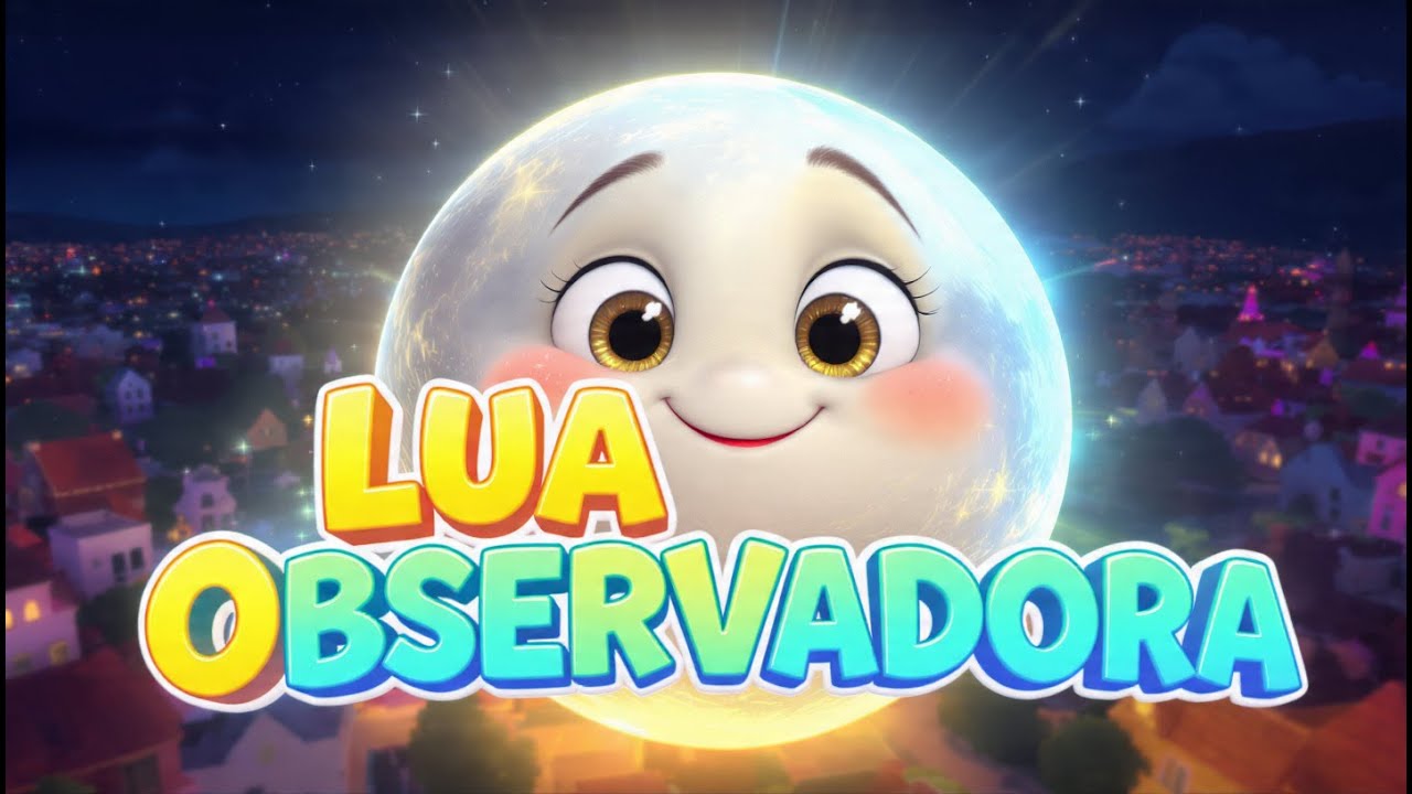 A Lua Que Gostava de Observar | Música Infantil Educativa 3D