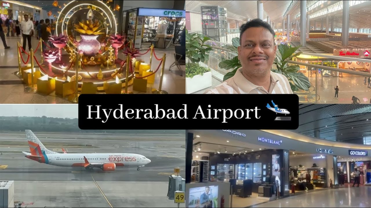 Rajiv Gandhi International Airport Hyderabad All Details 🛬|| Largest & Busiest Airport In India 🛫