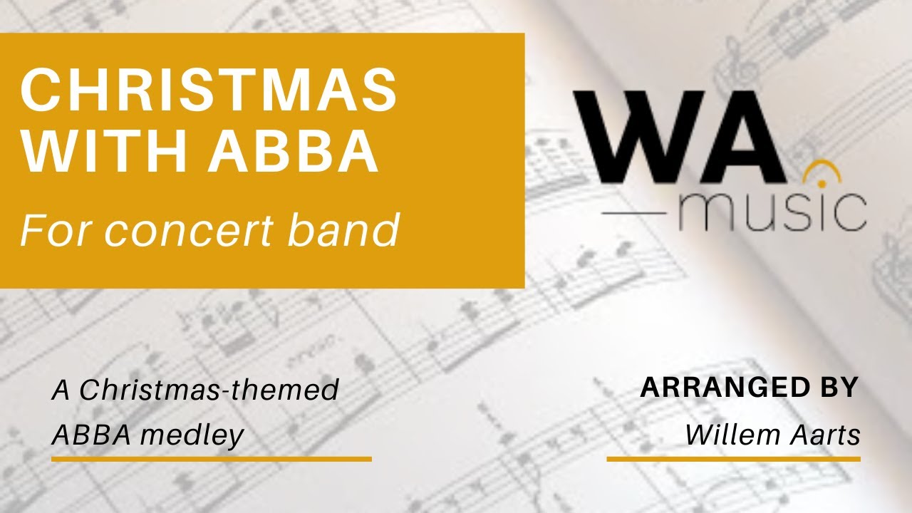 Christmas with ABBA | Christmas-themed ABBA Medley For Concert Band