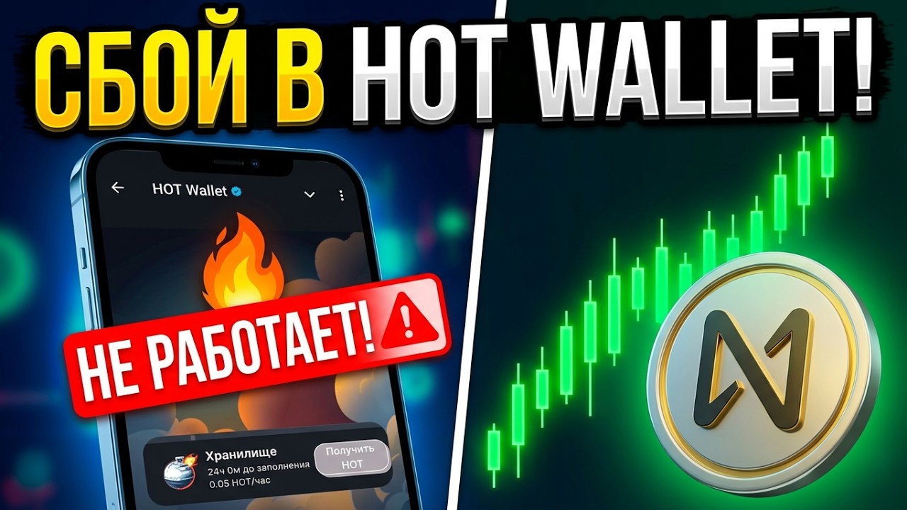 Сбои в HOT Wallet и Here Wallet: Почему растет $NEAR + Обзор Mega Wallet