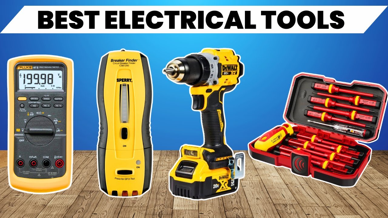The 7 Best Electrical Tools for Electricians 2026 ⚡ | Must-Have Tools for Every Pro