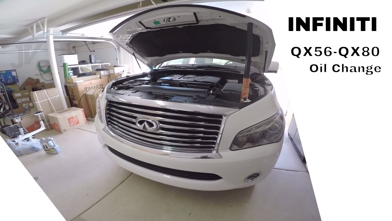 Infiniti QX56 QX80 - Oil Change