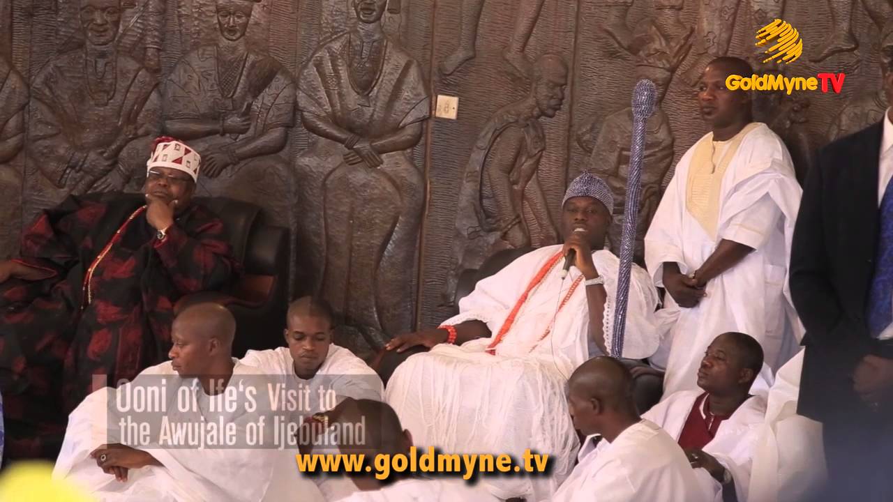 OONI OF IFE VISITS THE AWUJALE OF IJEBULAND