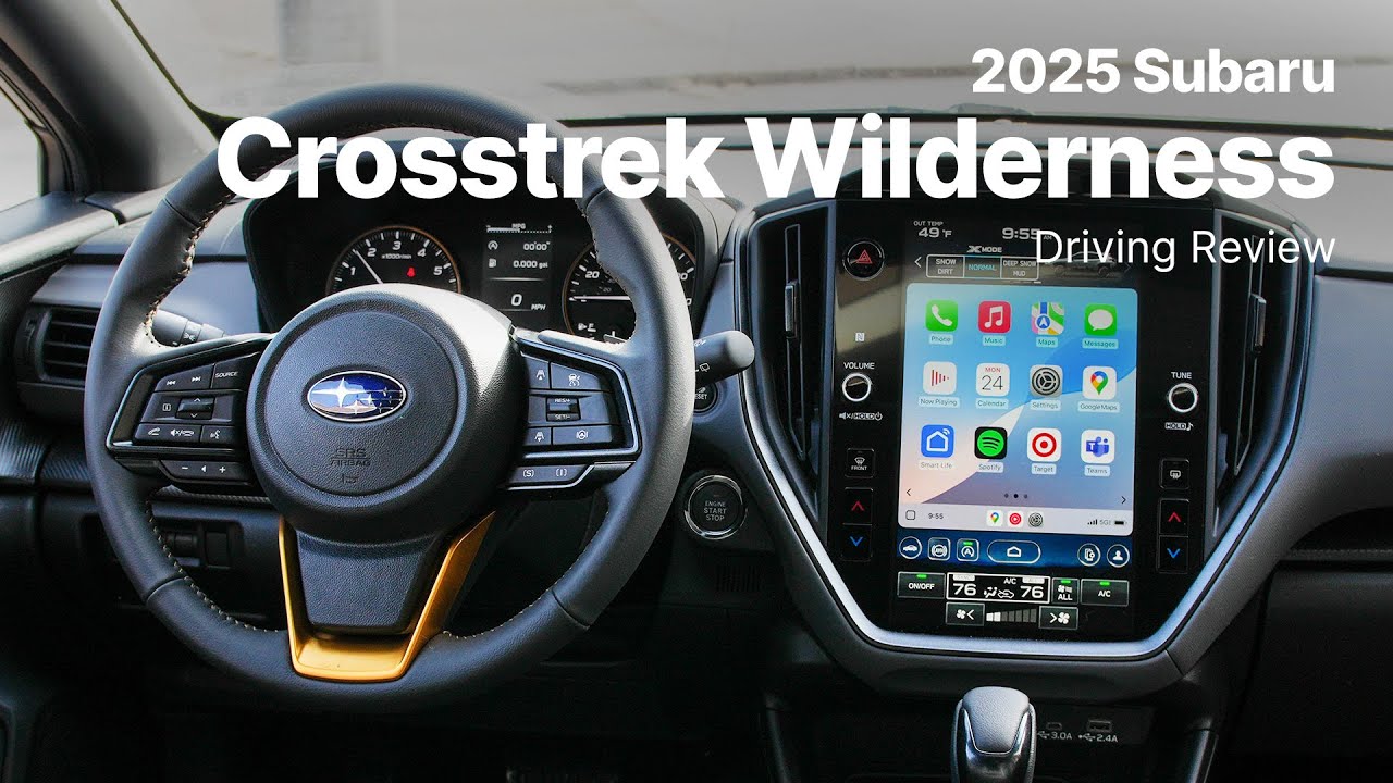 Subaru Crosstrek Wilderness 2025 года | Обзор вождения
