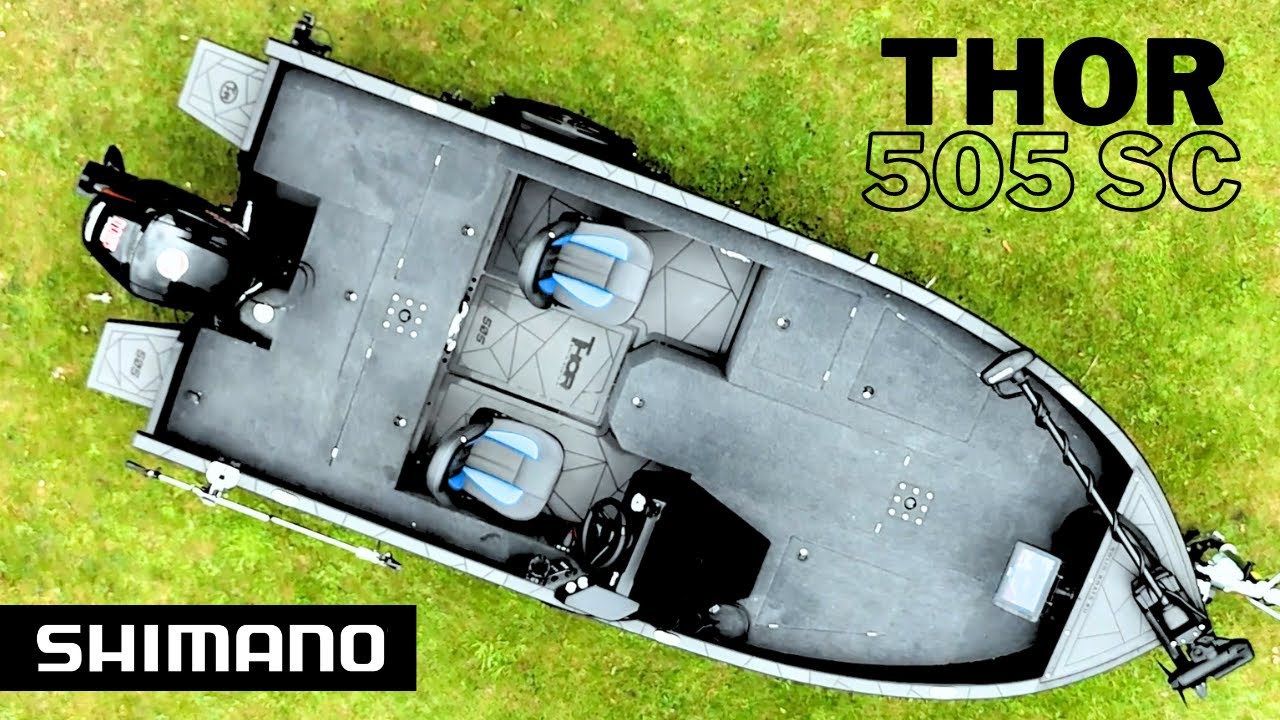 ODBIERAMY ŁÓDŹ WĘDKARSKĄ NASZYCH MARZEŃ | THOR 505 SC | GARMIN | FUSION