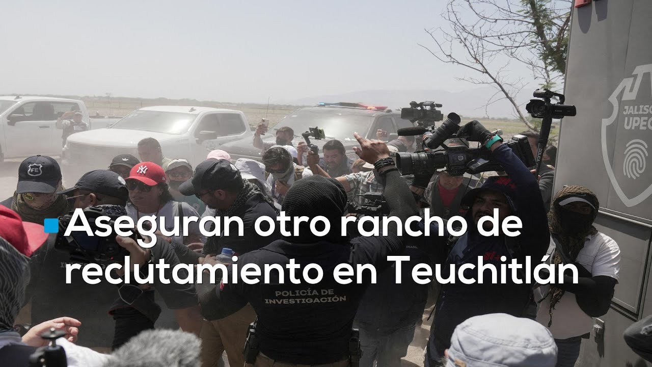 Aseguran otro rancho de reclutamiento en Teuchitlán, Jalisco: está a 26 kilómetros de Izaguirre