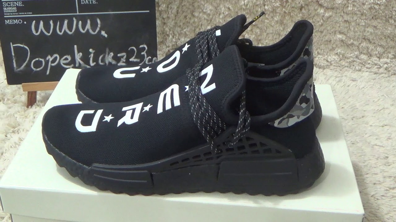 Authentic Adidas NMD Human Race Nerd You Review from Dopekickz23