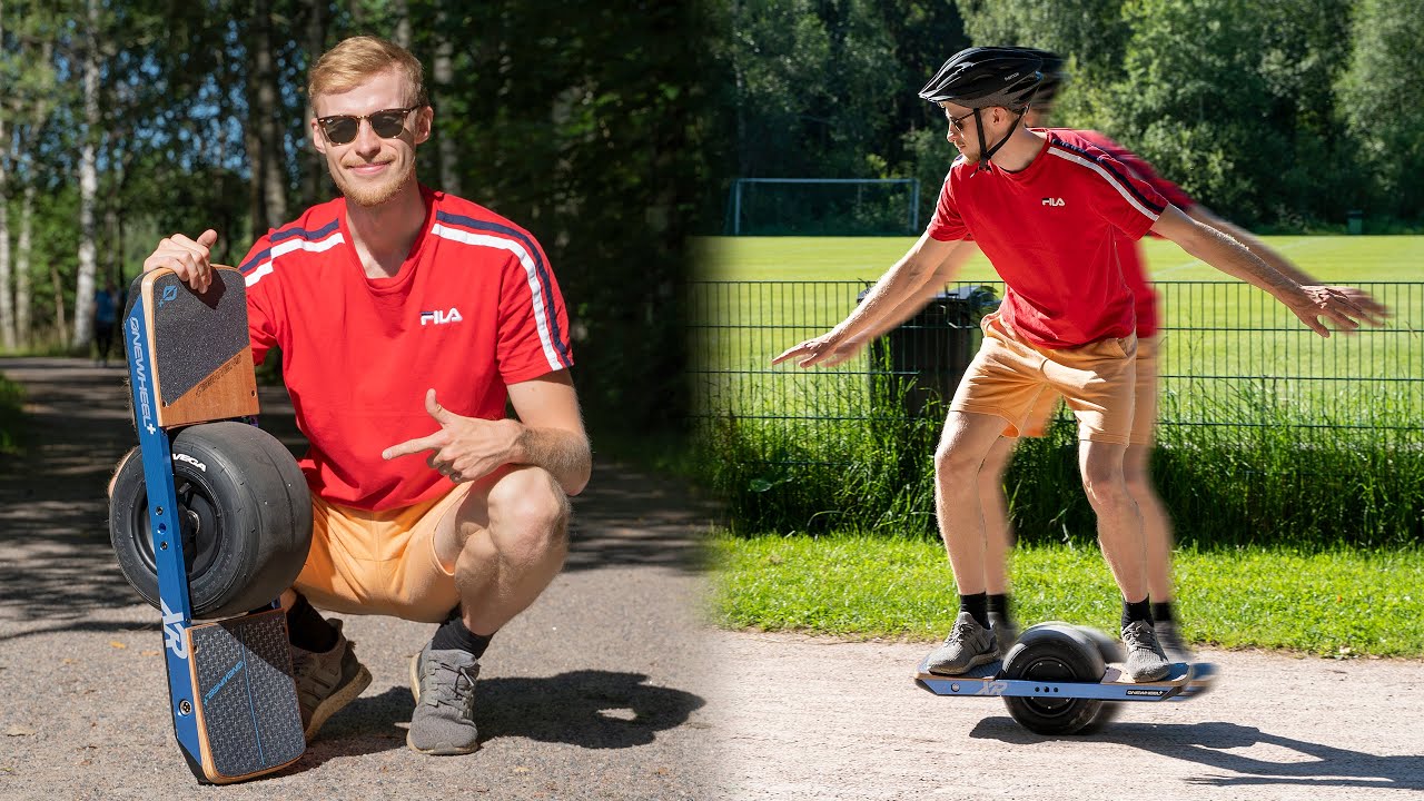 Yksipy&ouml;r&auml;inen skeittilauta? Testataan Onewheeli&auml;!