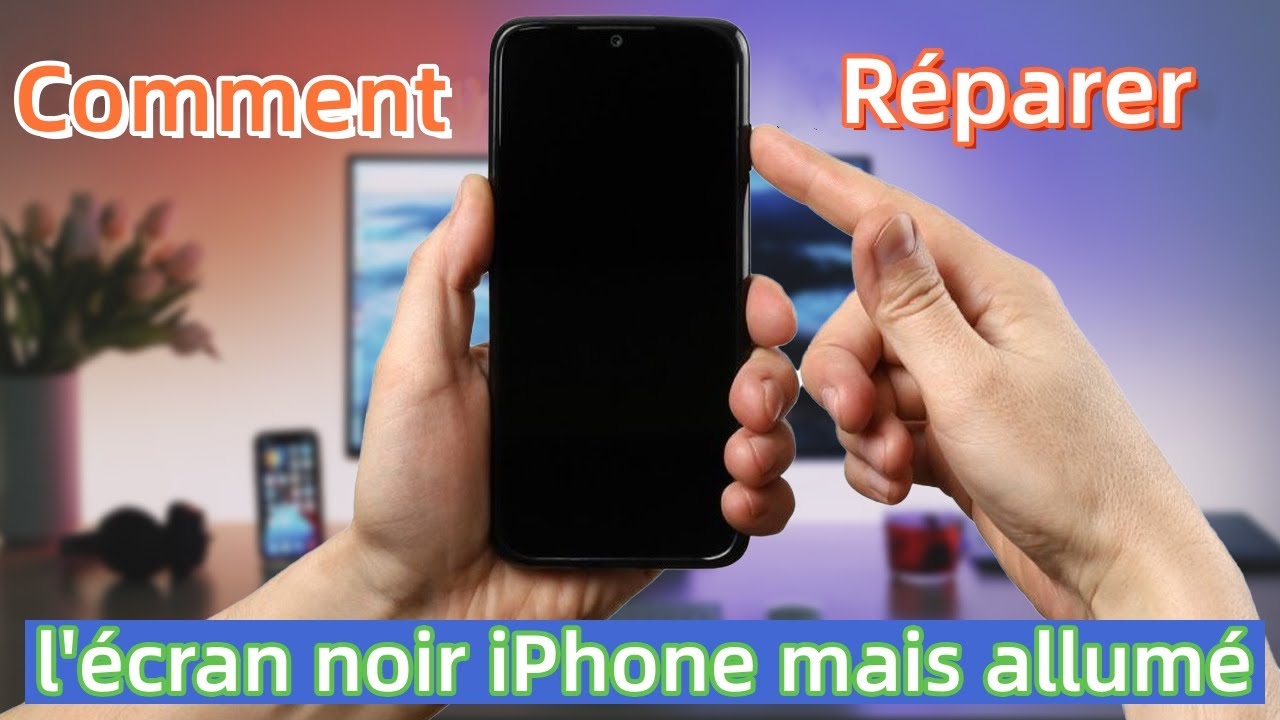[En un clic] Réparer iPhone avec l'écran noir mais allumé
