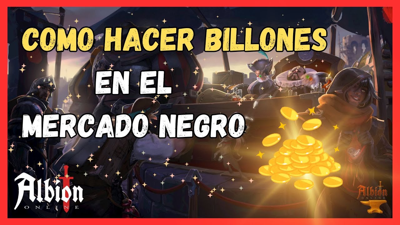💰El SECRETO del MERCADO NEGRO en Albion Online Guía COMPLETA para GANAR  PLATA FACIL💰