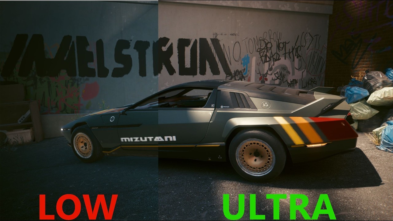 CYBERPUNK 2077 Low to Ultra with Ray tracing Psychopath in RX 9060 XT + R5 5600GT