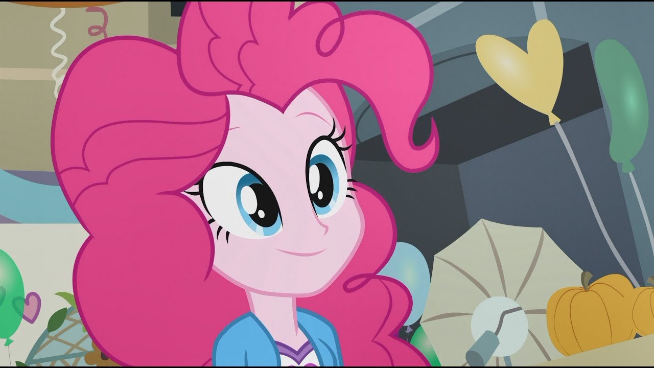 Equestria Girls movie but only when Pinkie Pie is on screen