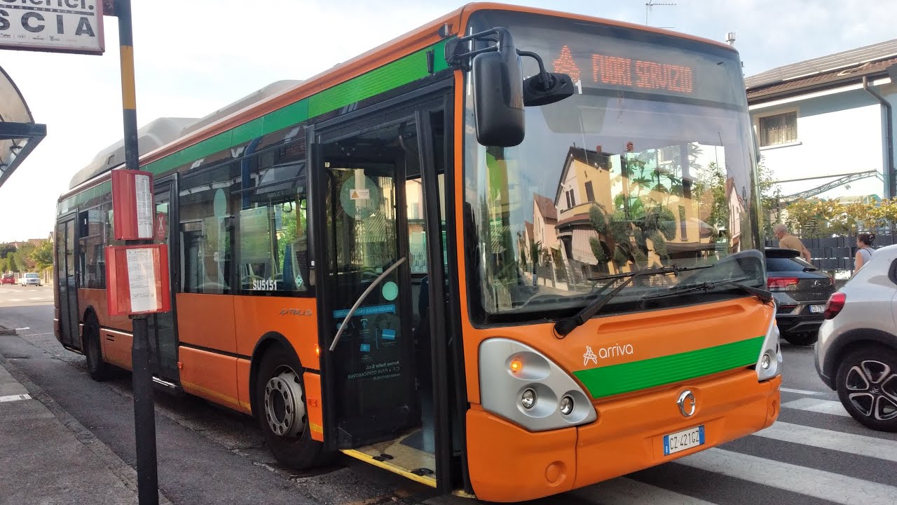 Irisbus citelis SU5151 sulla linea 10 Concesio