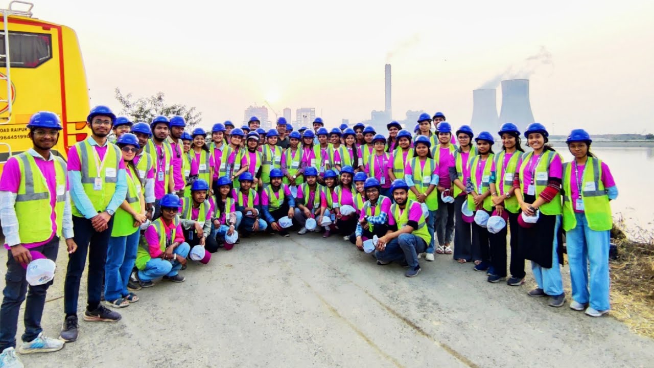 Power plant ⚡Academic Visit 🏭🏗️ Science College Raipur