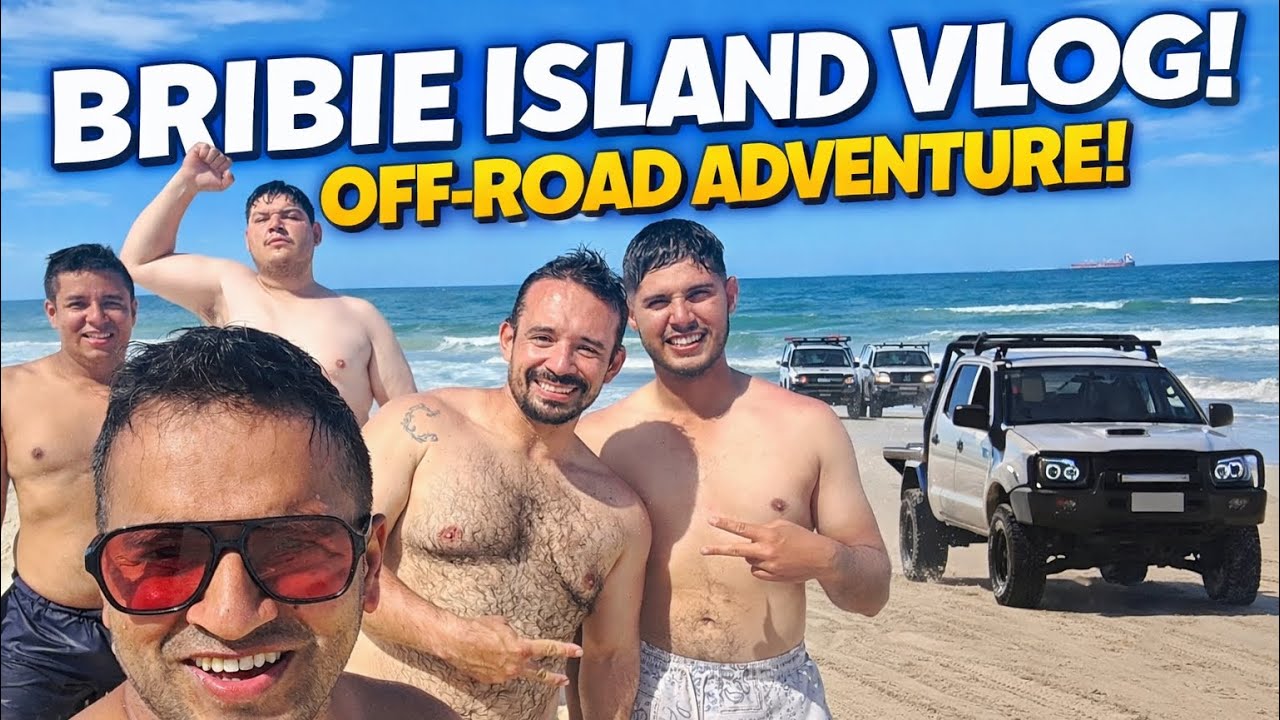 Bribie Island Off-Road Adventure | Beach Driving & 4WD Convoy 🇦🇺
