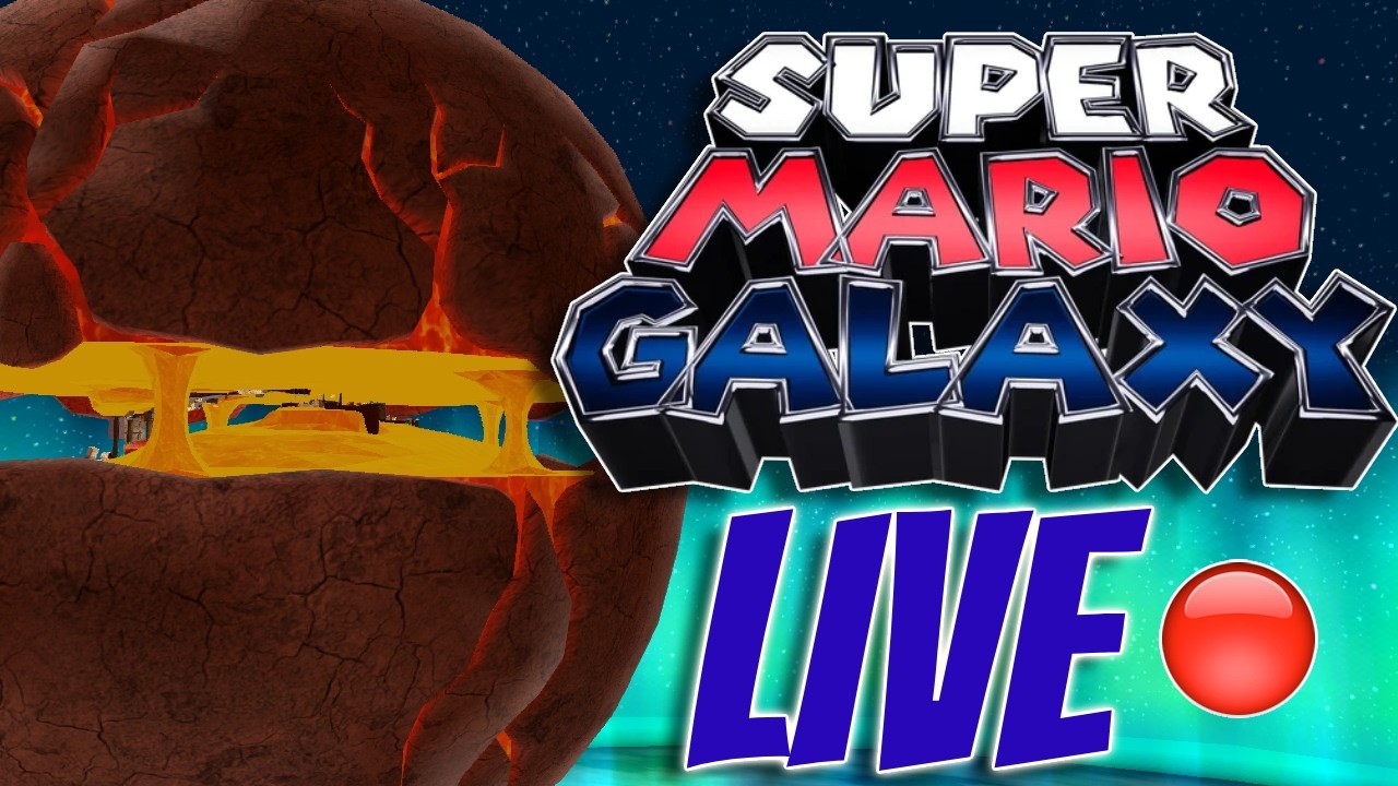 Heute schliessen wir Mario Galaxy 1 zu 100% ab! 🔴