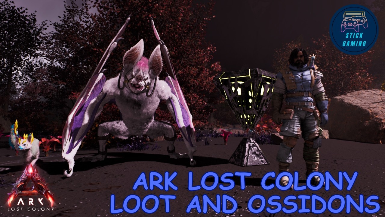 ARK Ascended Lost Colony | Cave Looting, Treasure Maps & 150 Ossidon Tame! E124