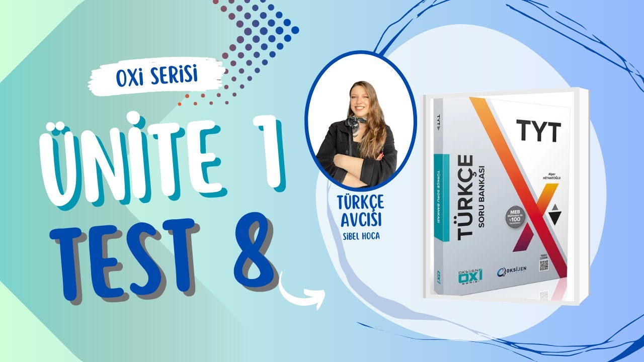 Oxi - Ünite 1 - Dolaylama, Ad Aktarması, Duyu Aktarımı - Test 8 Çözümü