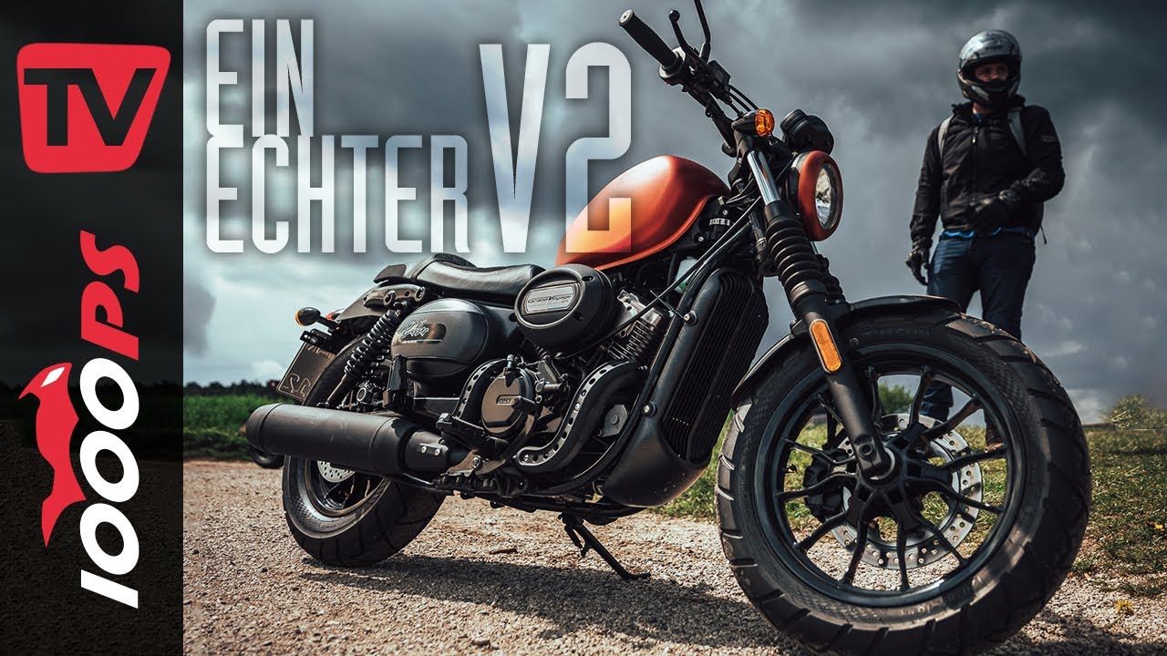 Günstiger Bobber unter 4.000 € - Hyosung GV125 S Aquila