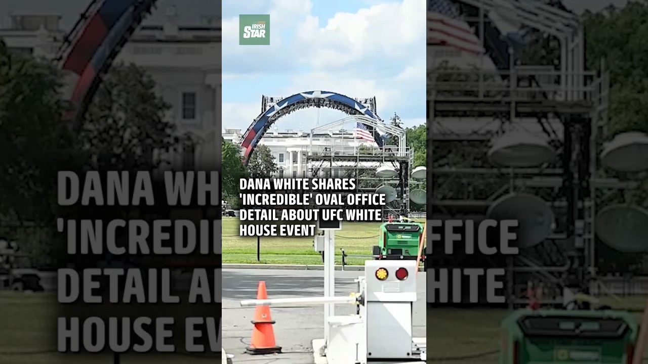 UFC CEO says fighters will enter ring from the Oval Office