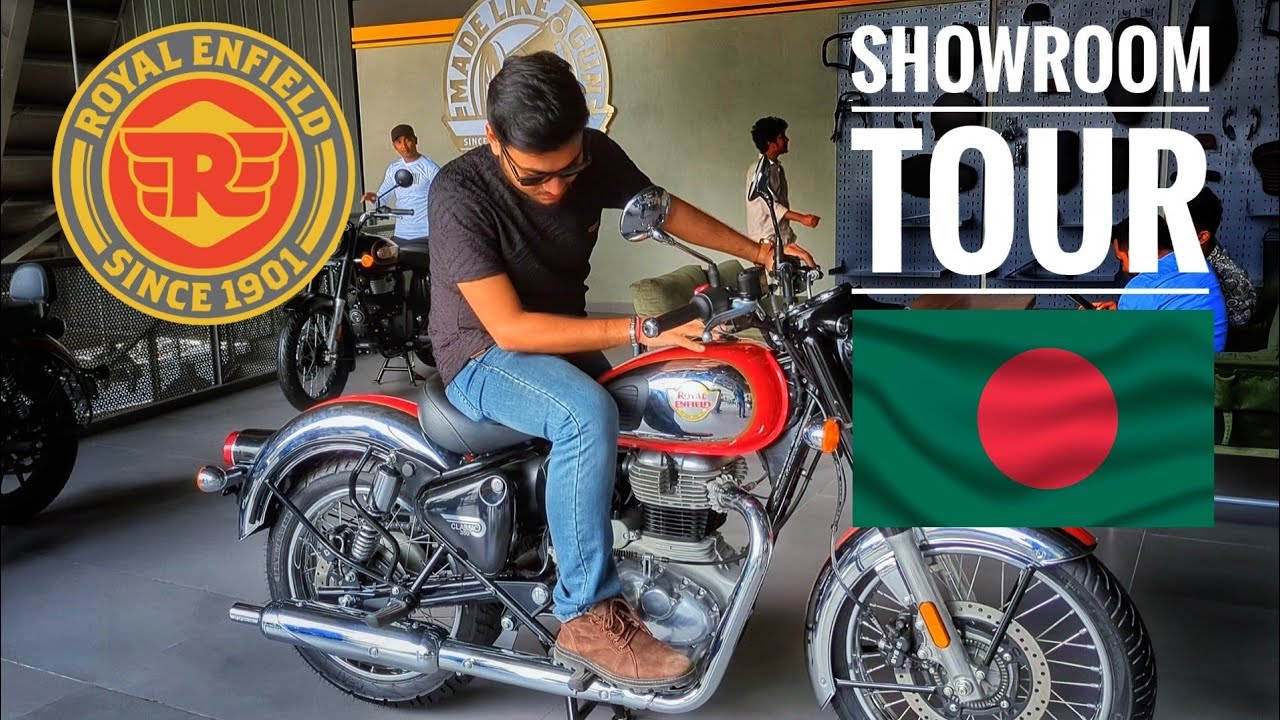 বাংলাদেশে রয়েল এনফিল্ড! Royal Enfield Bangladesh Showroom Tour | Bullet Classic Meteor Hunter