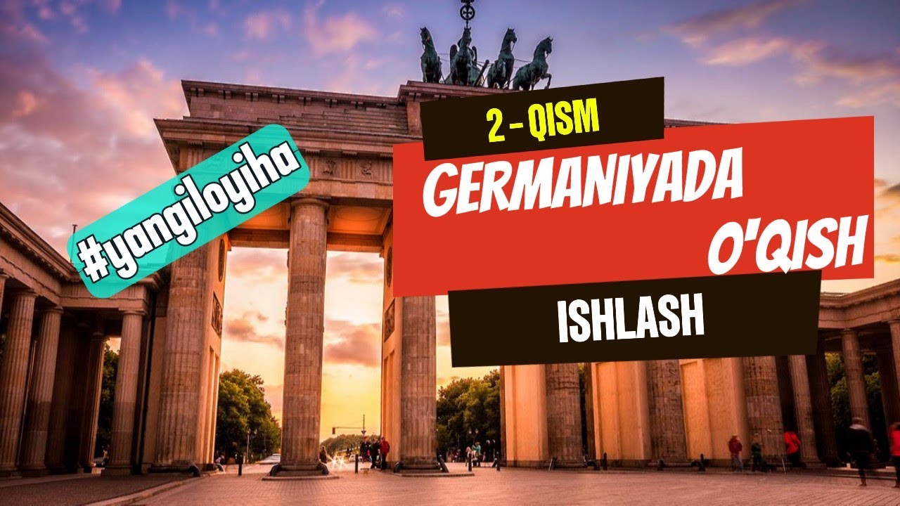 Germaniyaga o'qish orqali kelib ishlash 2-qism | @Germaniya_Live    #germany  #travel #live #study