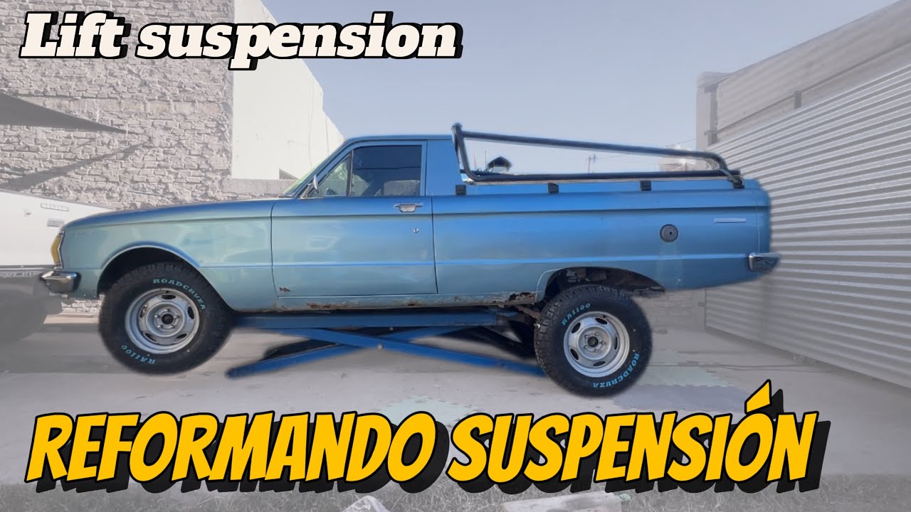 Modificando suspensión Ford Falcón ranchero , lift kit lift suspension
