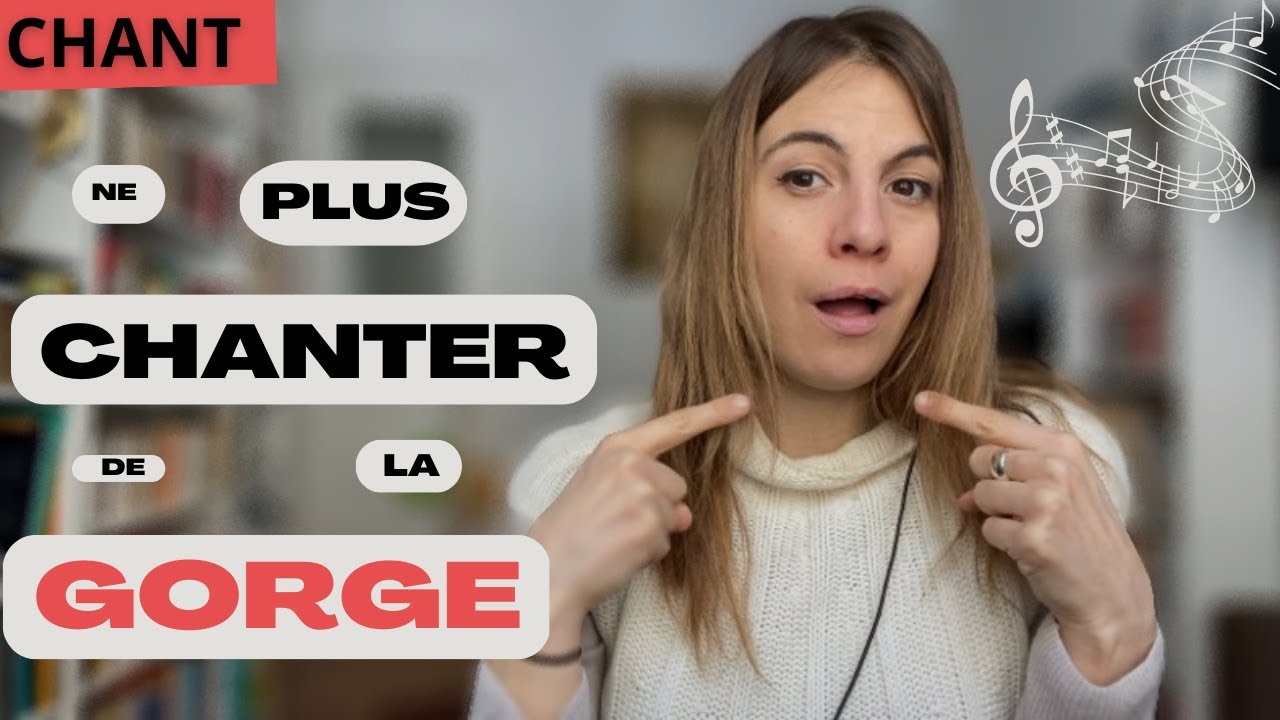 L'ultime secret pour NE PLUS chanter de la GORGE  (Avec exercices)  #chant #techniquevocale