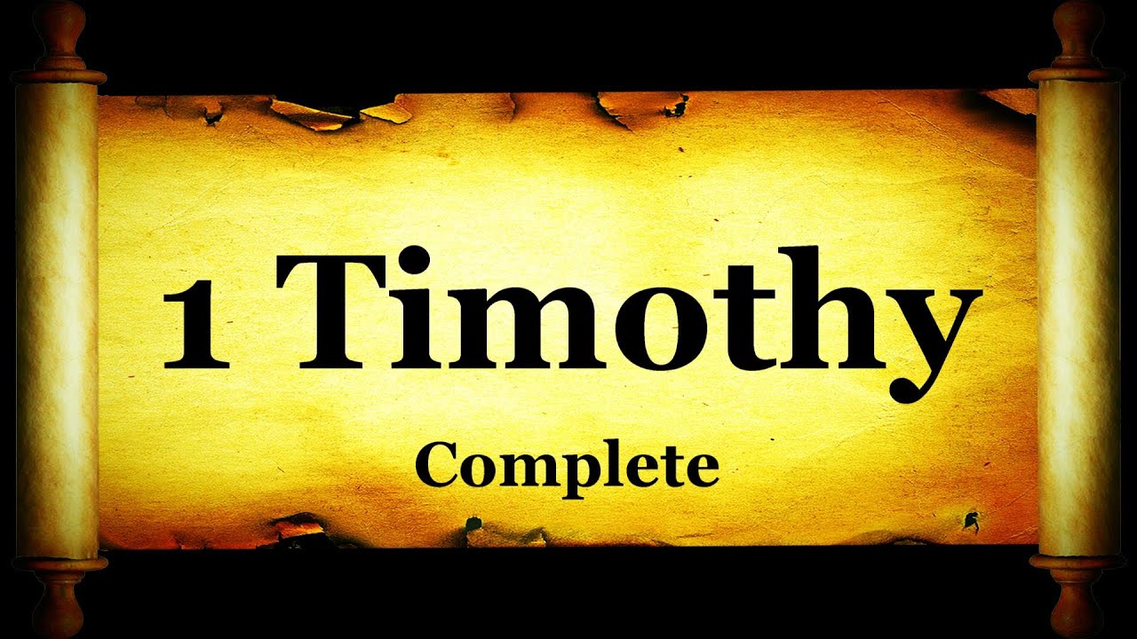 1 Тимофею (Полное издание) - Библия, Книга 54 - Священная Библия, KJV, чтение с аудио и текстом