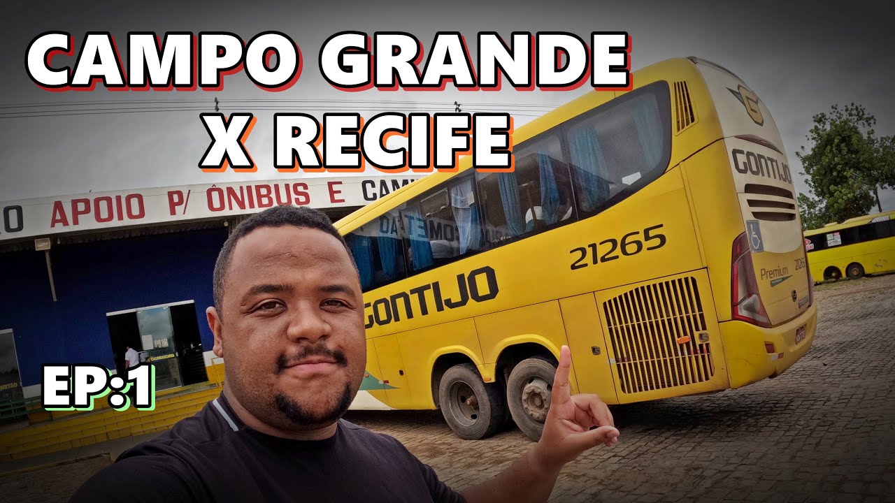 Começa a AVENTURA! Viajando de CAMPO GRANDE a RECIFE com a GONTIJO! (Ep:1)
