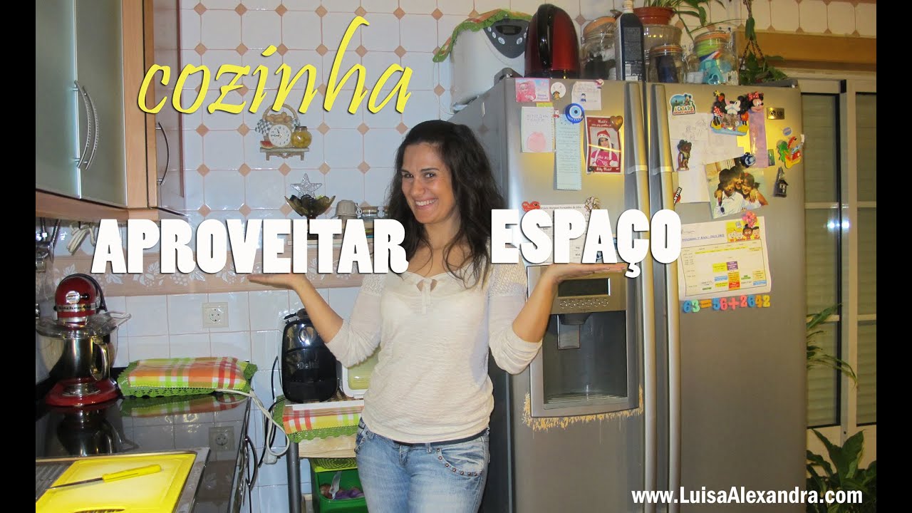 Aproveitar Espaço na Cozinha • www.luisaalexandra.com