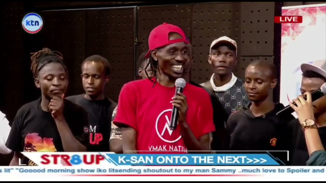 K-SAN performance and Interview On Str8up Ktn How Did Love Ya Senke Came about 