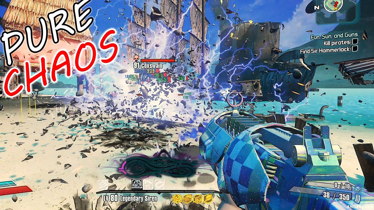 Borderlands 2 с PhysX &mdash; это ЧИСТЫЙ ХАОС 😱