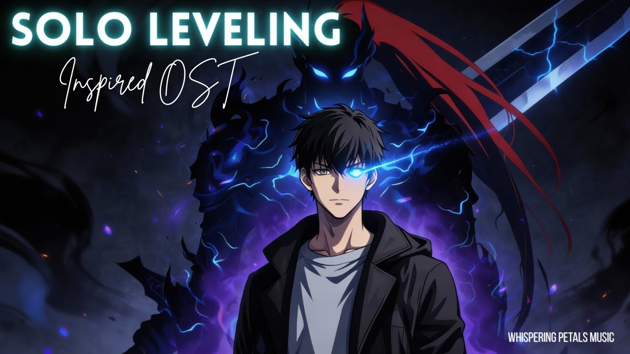 (No Ads) Solo Leveling Inspired OST | Dark Cinematic Anime Music | Shadow Monarch