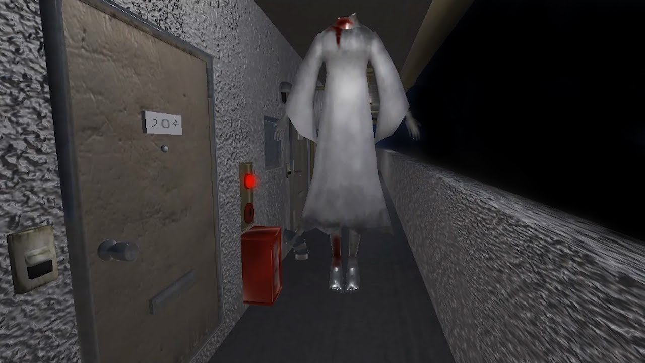 首のマンション「私の頭、どこ？」という首無し女が追ってくるホラーゲーム。（絶叫あり）