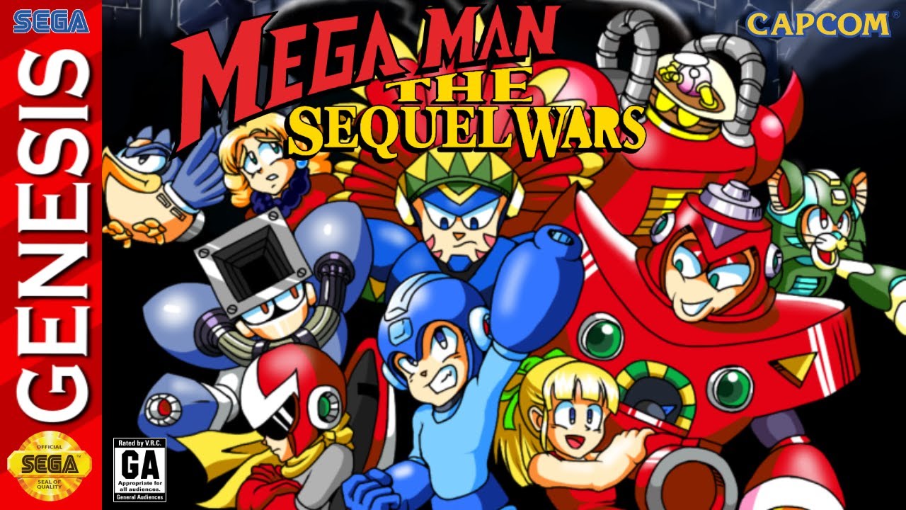 Mega Man: The Sequel Wars - Episode Red [Sega Genesis] Homebrew - Longplay