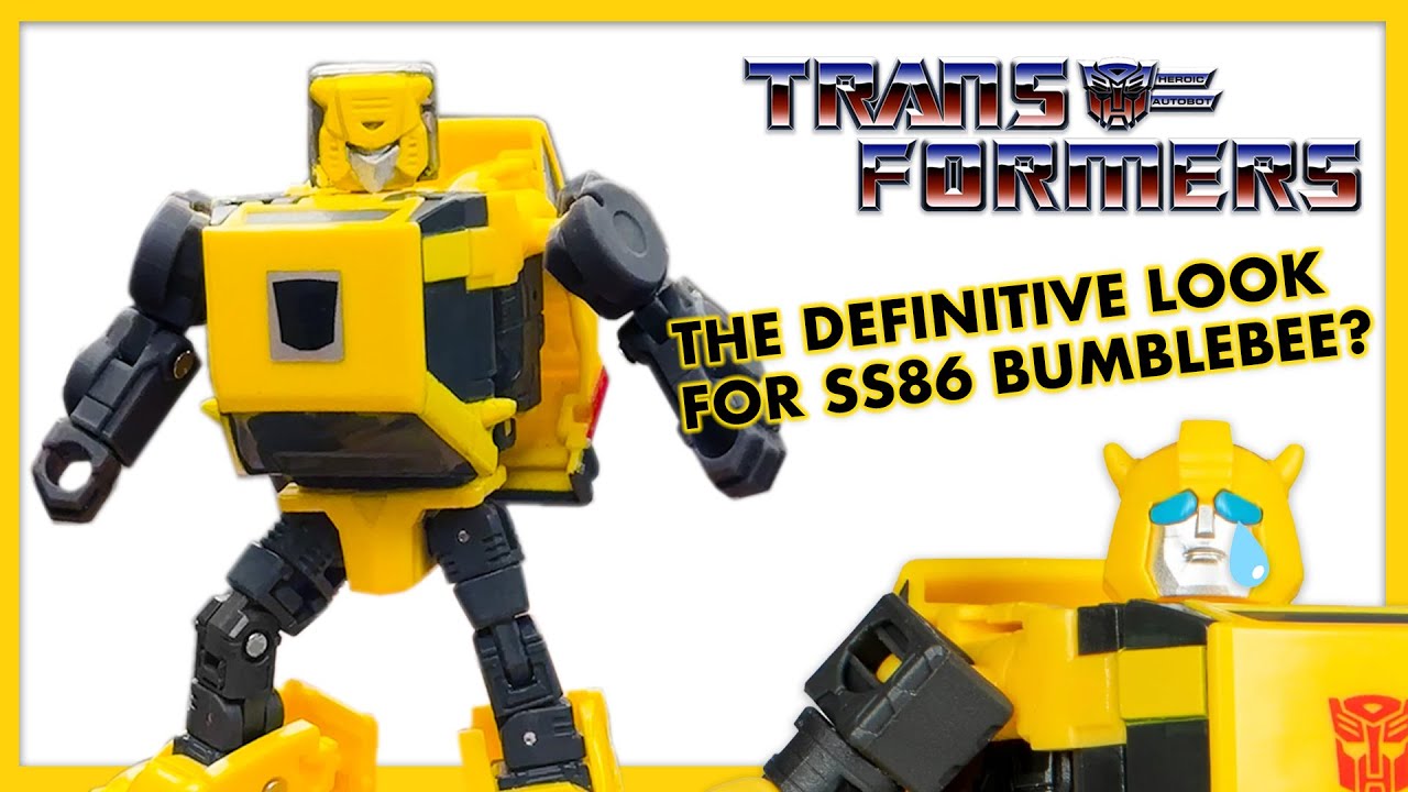 THE DEFINITIVE LOOK FOR SS86 BUMBLEBEE? | TRANSFORMERS LEGACY G1 Universe BUMBLEBEE Custom Showcase