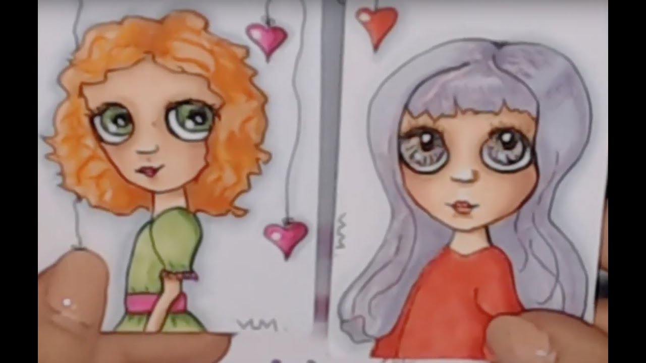 How to Choose 🌟Copic Marker Color Combinations🌟 that blend well. Vicki Parfenow.