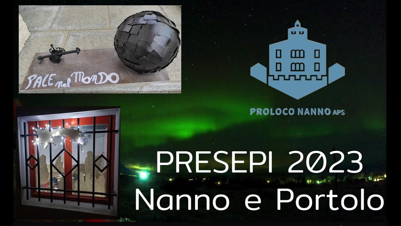 PRESEPI 2023 - NANNO & PORTOLO - VDA - Buon 2024!