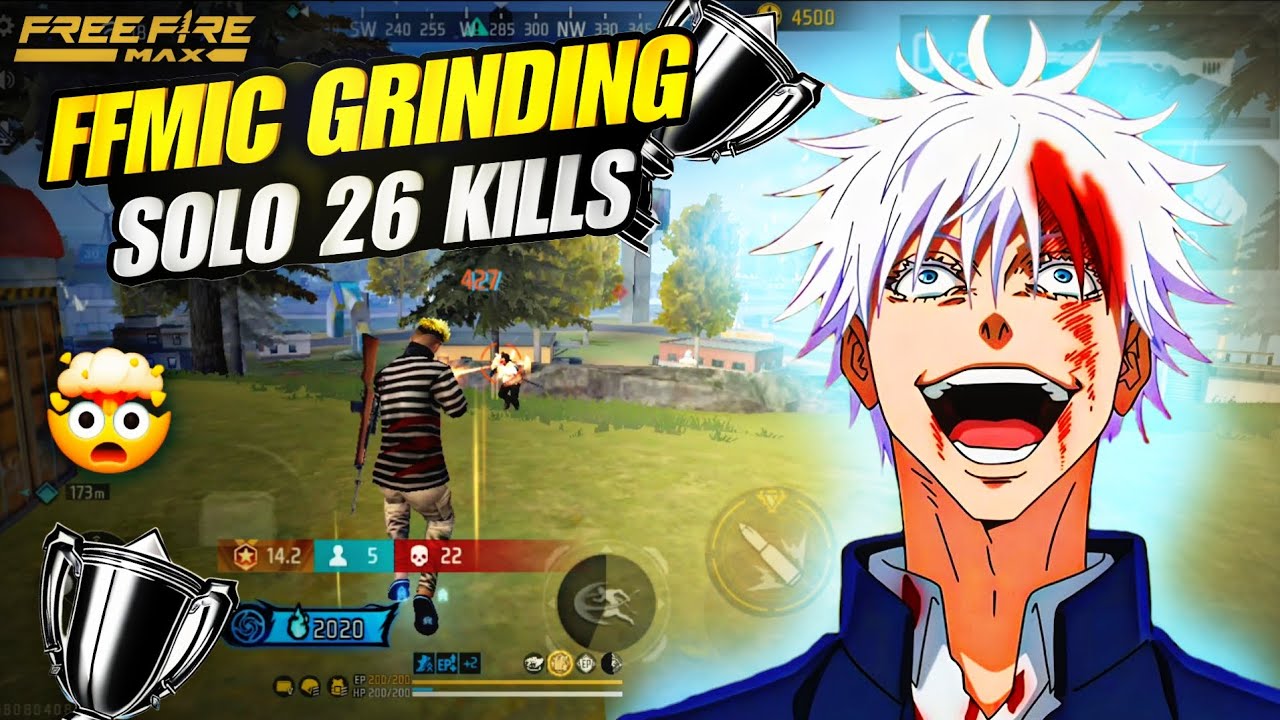 FFMIC 2026 GRINDING 🏆 SOLO VS SQUAD || 26 KILLS 🌩#turnamenthighlights #freefireesports