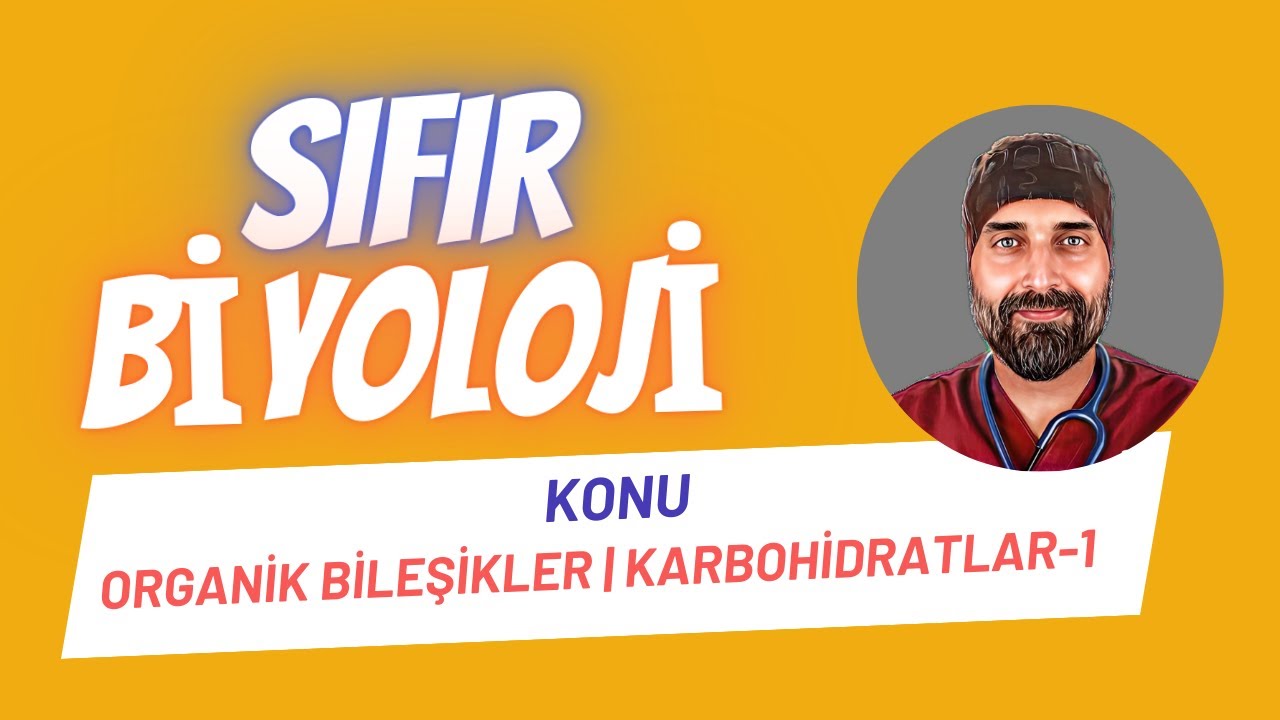 Karbohidratlar | Monosakkaritler ve Disakkaritler Sıfır Biyoloji | Dr. Biyoloji